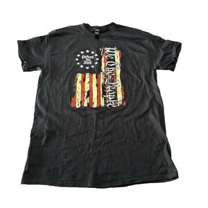 We The People US Flag American Pride Constitution Patriotic T-shirt M Medium